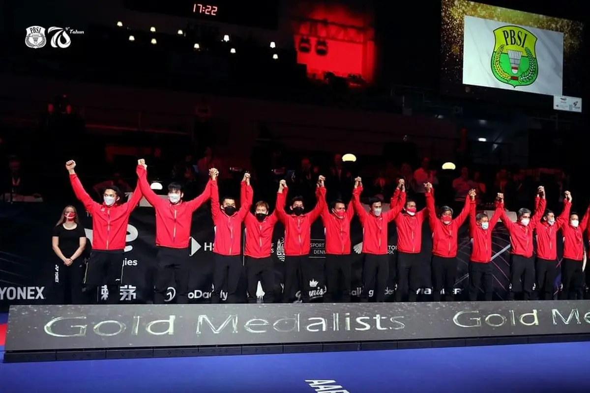 Indonesia Juara Thomas Cup 2020.