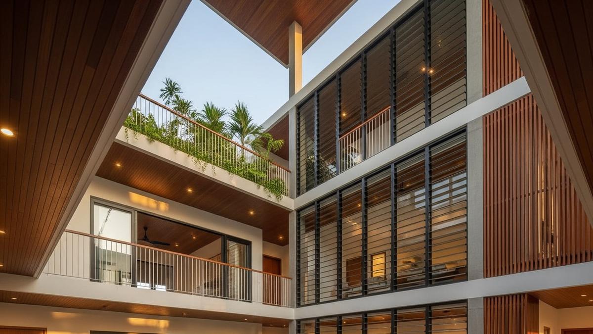 Alternatif Ruang Rumah Kecil, Void dan Courtyard sebagai Ruang Terbuka Tengah yang Fungsional