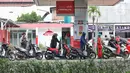 Perusahaan juga bakal menyiapkan beberapa Stasiun Pengisian Bahan Bakar Umum (SPBU) yang standby selama 24 jam penuh. (Liputan6.com/Angga Yuniar)