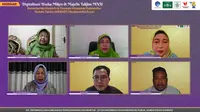 Yayasan HIDMAT Muslimat NU Pusat bekerja sama dengan Kementerian Komunikasi dan Informatika (Kominfo) menyelenggarakan webinar bertema Digitalisasi Usaha Mikro di Majelis Taklim MNU pada Selasa, 19 Oktober 2021.