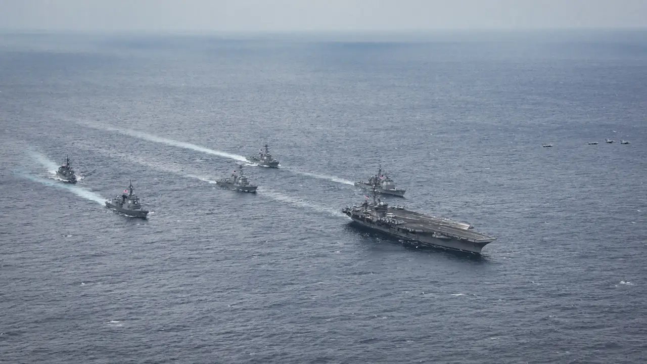 AS Kirim Kapal Induk USS Carl Vinson ke Semenanjung Korea