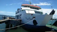 Kapal Pulo Tello sedang diperbaiki (Yuliardhi/Liputan6.com)