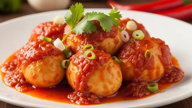 Resep Telur Bumbu Rica-Rica yang Pedas Meresap/AI Generated