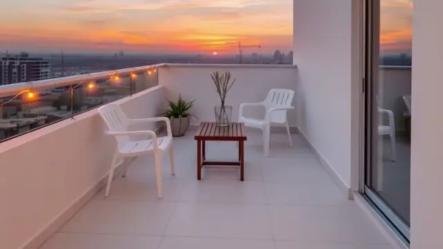 Rooftop Kecil dengan Bentuk Memanjang