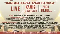 Anugeraha LSF atau Lembaga Sensor Film 2023 ditayangkan live di Indosiar, Kamis 14 September 2023