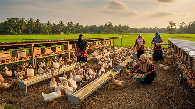 Ternak Bebek Petelur