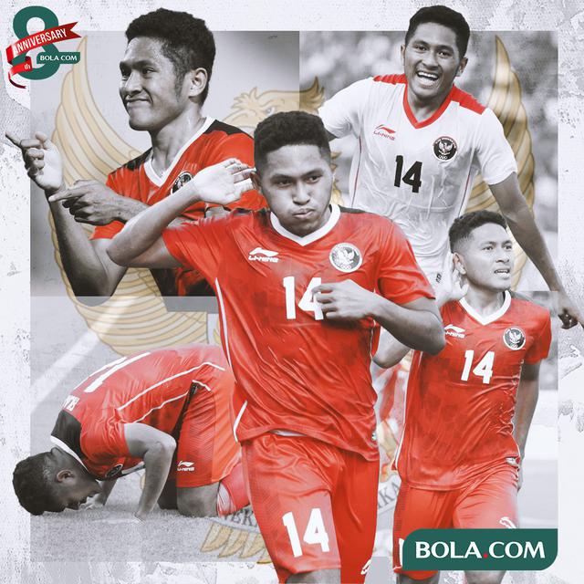 Timnas Indonesia - Ilustrasi Selebrasi Gol Fajar Fathur Rahman di SEA Games 2023
