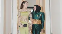 Adu Gaya Aurel Hermansyah vs Aaliyah Massaid Saat Jadi Partner Kondangan, Figur Lebih Langsing Bikin Salah Fokus