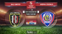 TSC_Bali United Vs Arema Cronus (Bola.com/Adreanus Titus)