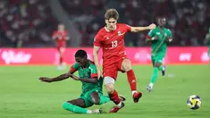 Mauro Zijlstra kembali mengalami cedera setelah membela Timnas Indonesia dalam ajang FIFA Series 2026. (Bola.com/M Iqbal Ichsan)