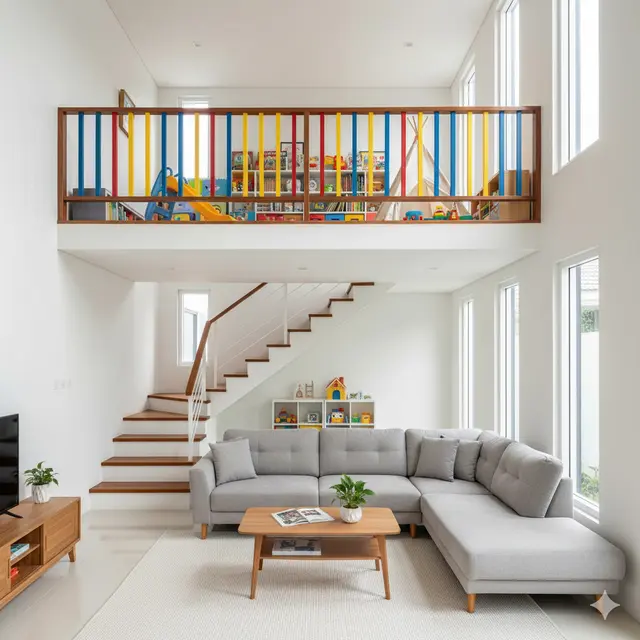 Model Rumah Mezzanine