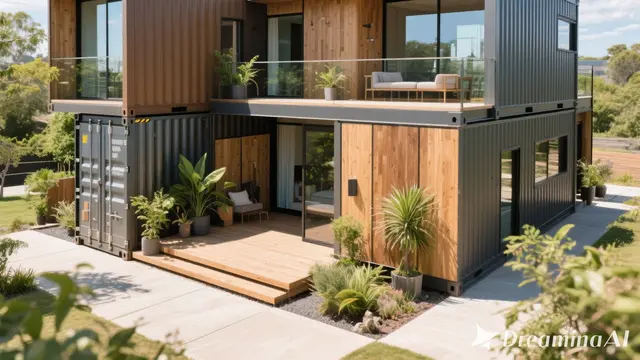 Rumah Container Modern