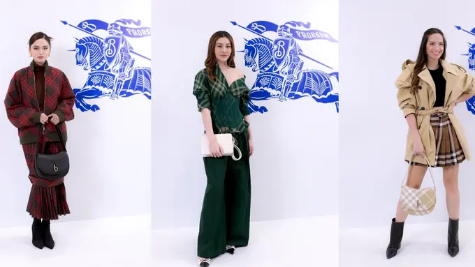 6 Inspirasi Padu Padan Outfit Kotak-kotak dari Aaliyah Massaid, Syifa Hadju, hingga Nia Ramadhani