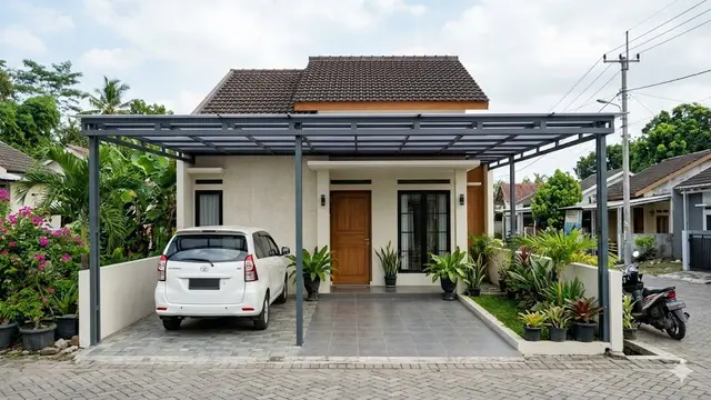 Kanopi Sederhana Tapi Terlihat Mahal