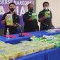 Barang bukti narkoba jenis sabu dari jaringan Malaysia yang pernah disita oleh Polda Riau. (Liputan6.com/M Syukur)