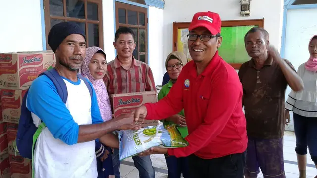 Bantuan Pertamina di Banjir Cirebon (Liputan6.com/Pool/Pertamina)