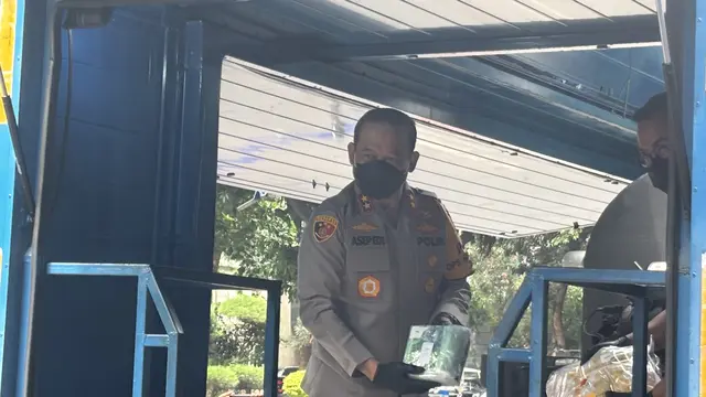 Pemusnahan 1,14 ton narkoba hasil sitaan Direktorat Narkoba Polda Metro Jaya.