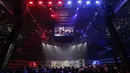 Sejumlah pertandingan seru dan menarik tersaji dalam Byon Combat Showbiz Vol. 5 di Tennis Indoor Senayan, Jakarta Pusat, pada Sabtu (28/6/2025). (Bola.com/M Iqbal Ichsan)
