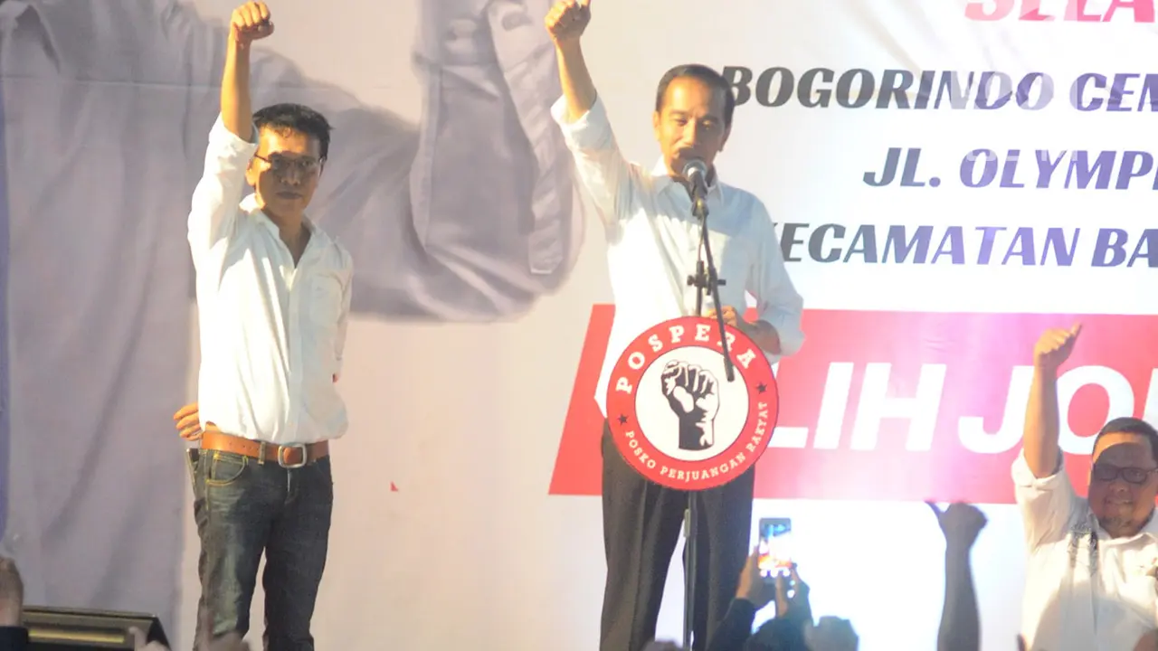 Gerakan 7000 Relawan Dukung Jokowi Ma’ruf di Sentul