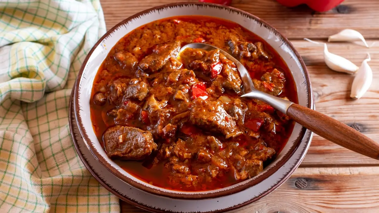 resep daging sapi kambing pedas bumbu rujak