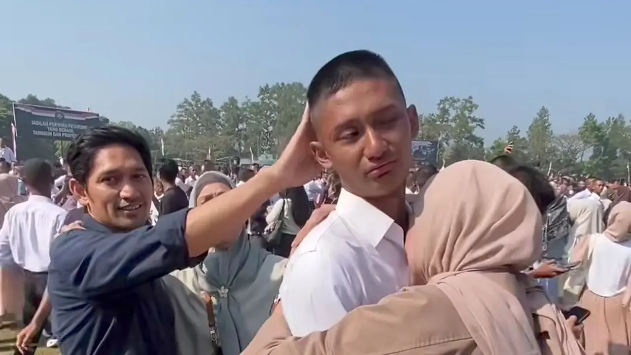 Dhofin Maula Jamil berhasil masuk Akademi Militer