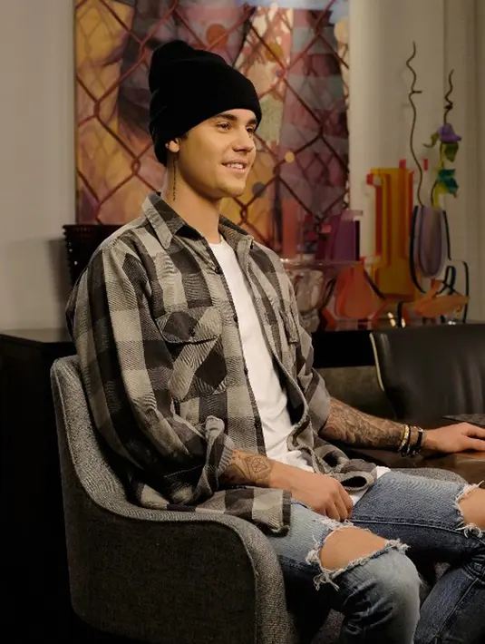 Melansir TMZ, Justin diberhentikn petugas kepolisian ketika sedang berkendara di Beverly Hills, LA, Amerika, Sabtu (15/7/2017) lalu pada malam hari waktu setempat.  (AFP/LARRY BUSACCA)