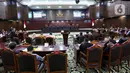 Mahkamah Konstitusi juga menjadi tumpuan untuk memastikan bahwa konstitusi tetap menjadi panduan utama dalam berbanga dan bernegara. (Liputan6.com/Angga Yuniar)