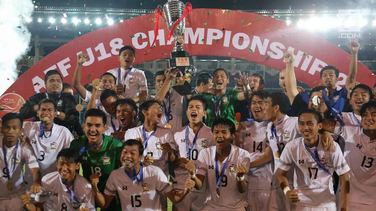 Thailand Juara Piala AFF U-18
