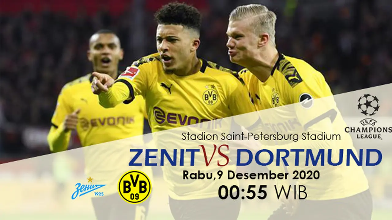 Prediksi Zenit vs Dortmund