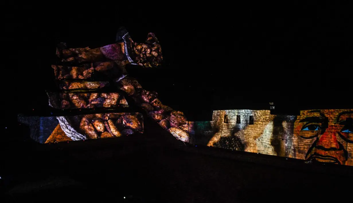 Pemandangan situs arkeologi Machu Picchu di Cusco, Peru, 1 November 2020. Benteng Inca Machu Picchu kembali dibuka pada 1 November 2020 setelah dibiarkan kosong selama hampir delapan bulan. (ERNESTO BENAVIDES/AFP)