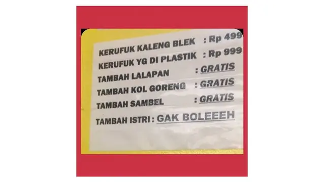 Makanan Ini Harganya Enggak Masuk Akal, Bikin Emosi