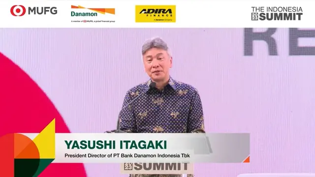 Direktur Utama Danamon Yasushi Itagaki