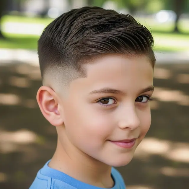 Model Potong Rambut Anak Cowok 2026 (Image by Gemini AI)