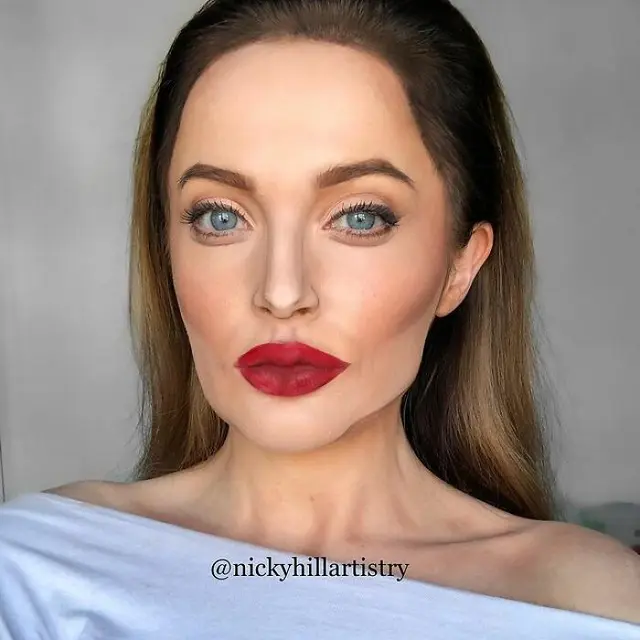 Wanita Ini Buat Ilusi Optik hingga Wajah Seleb dari Makeup, 7 Hasilnya Mengagumkan