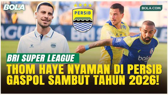 Bersinar Bersama Persib, Thom Haye Tebar Energi Positif dan Semangat Baru di Tahun 2026