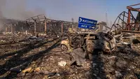 Serangan Drone Rusia Tewaskan 37 Orang di Pinggiran Kota Kyiv