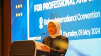 Menteri Ketenagakerjaan, Ida Fauziyah saat acara Indonesia Business Matching di Macau, Kamis (9/5/2024) waktu setempat.