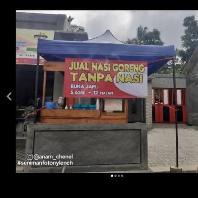 6 Potret Nasi Goreng Tanpa Nasi Ini Nyeleneh, Enggak Mengenyangkan