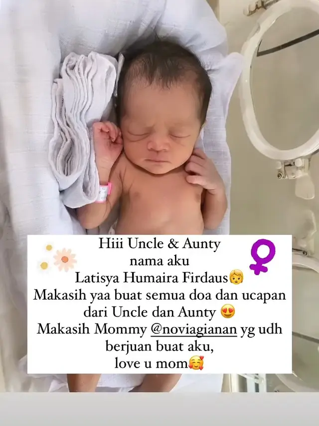 Bintang Ikatan Cinta Ikbal Fauzi dikaruniai anak perempuan (Foto: Instagram @ikbalfauzi_