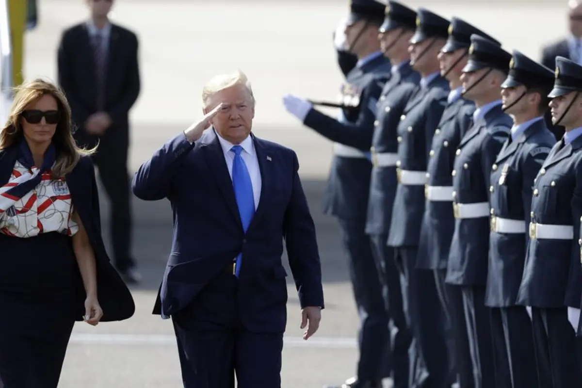 Donald Trump ke Inggris