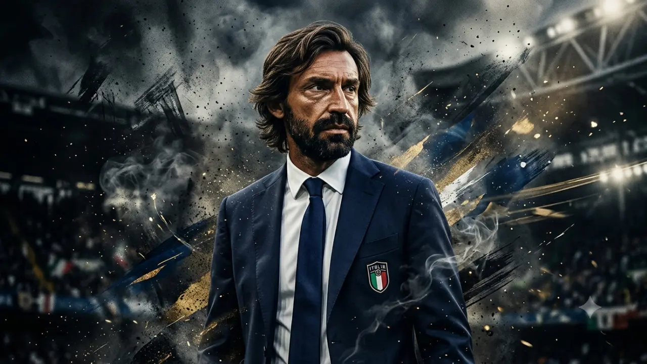 Ilustrasi Andrea Pirlo