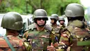 Sebelumnya, Bangladesh mengalami bentrokan antara polisi dan para pengunjuk rasa. Pengunjuk rasa sebagian besar adalah mahasiswa. (Munir UZ ZAMAN/AFP)