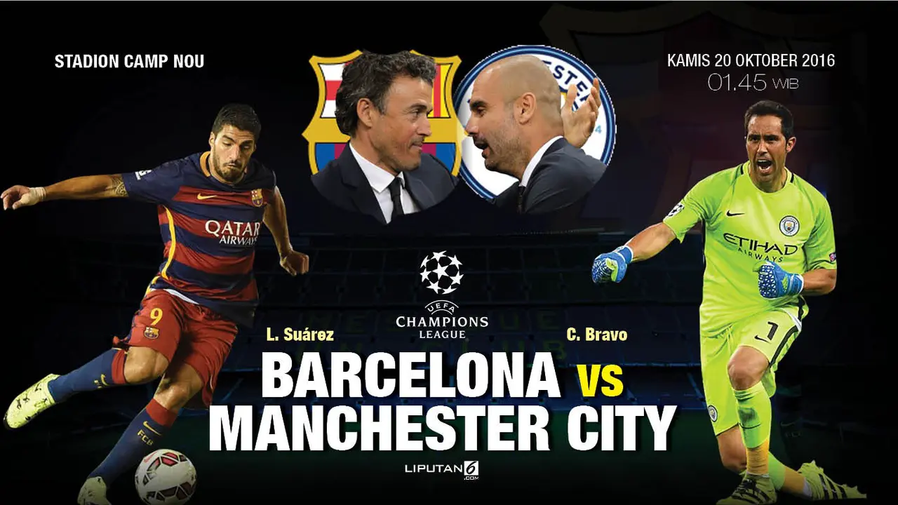 Prediksi Barcelona vs Manchester City