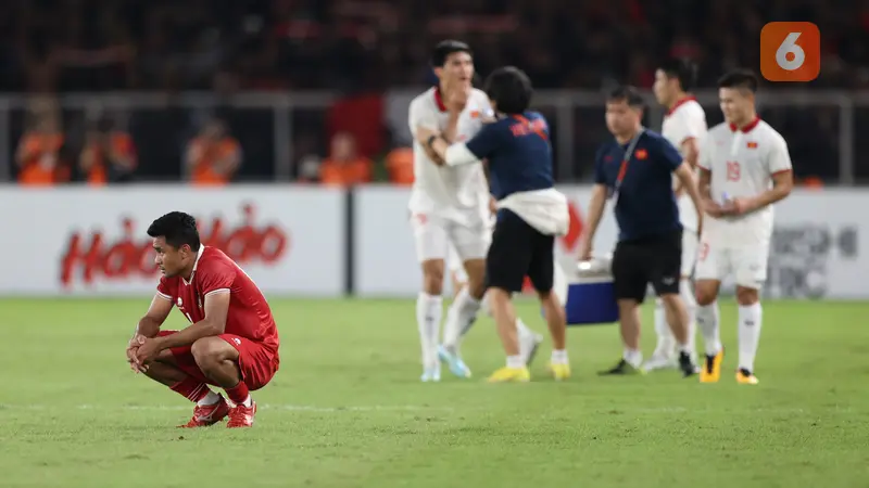 Foto: Lewat Laga Sengit, Timnas Indonesia Harus Puas Ditahan Imbang Vietnam dalam Laga Leg Pertama Semifinal Piala AFF 2022