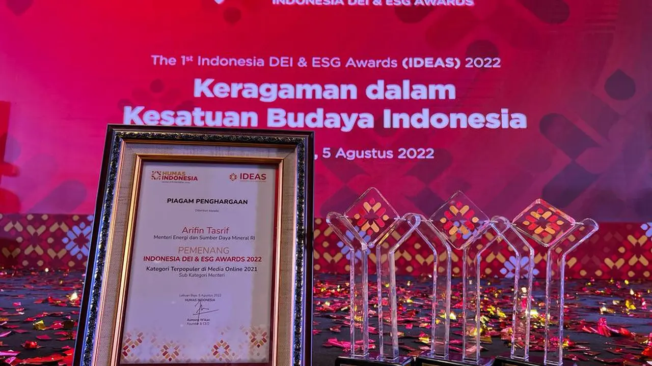 Penghargaan Kementerian ESDM.