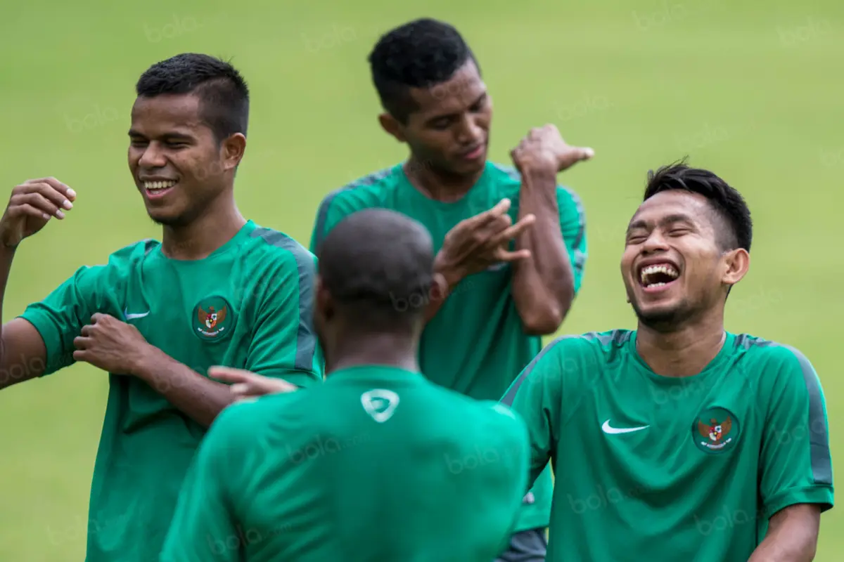 Latihan Timnas Indonesia