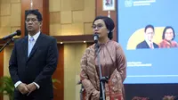 Sri Mulyani Indrawati digantikan Purbaya Yudhi Sadewa sebagai Menteri Keuangan untuk sisa masa jabatan hingga 2029 mendatang. (merdeka.com/Arie Basuki)
