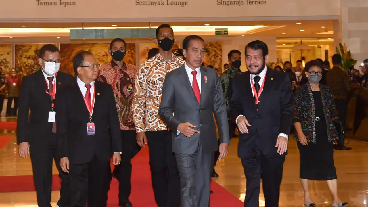 Jokowi buka Kongres ke-5 Konferensi Badan Peradilan Konstitusi Sedunia atau WCCJ di Bali