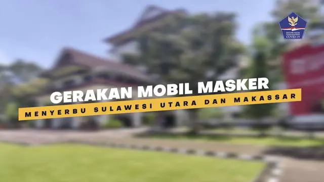 Sejumlah kota di Sulawesi diserbu gerakan mobil masker, diantaranya Manado, Tomohon dan Bitung. Ratusan ribu masker, hand sanitizer dan sabun batang dibagikan ke warga setempat.