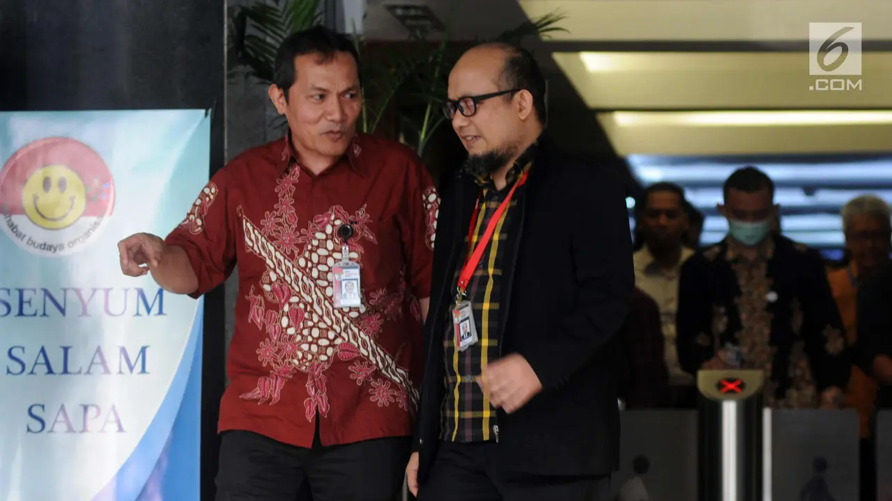 Setahun Peristawa Penyiraman, Novel Baswedan Datangi KPK